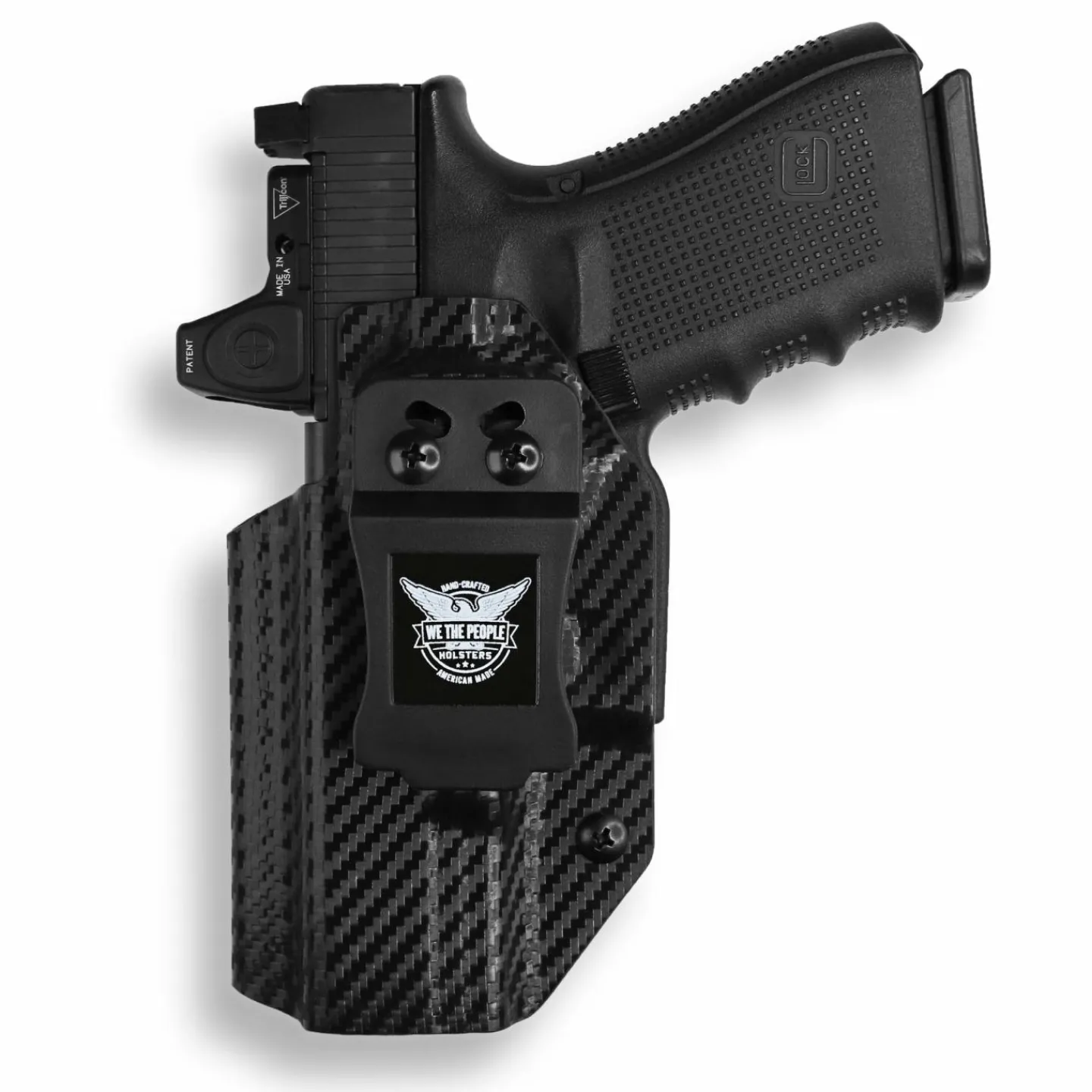 We The People Holsters Sig Sauer P320C 9MM/.40SW Manual Safety with Streamlight TLR-8/8A Light Red Dot Optic Cut IWB Holster Hot