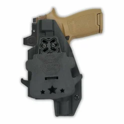 We The People Holsters Sig Sauer P320C 9MM/.40SW Manual Safety with Surefire X300T-B Red Dot Optic Cut OWB Holster Best