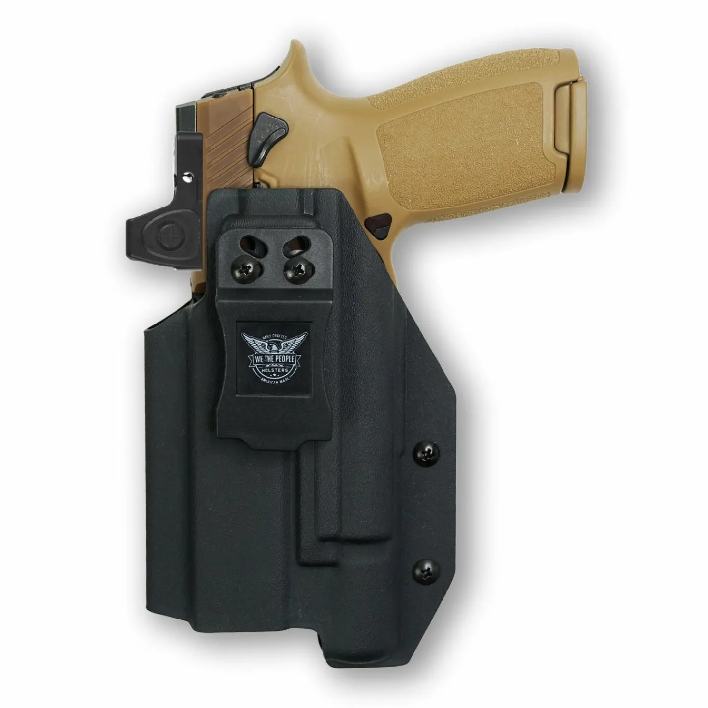 We The People Holsters Sig Sauer P320-M17 Full Size 9MM/.40SW Manual Safety with Surefire X300U-A Light Red Dot Optic Cut IWB Holster