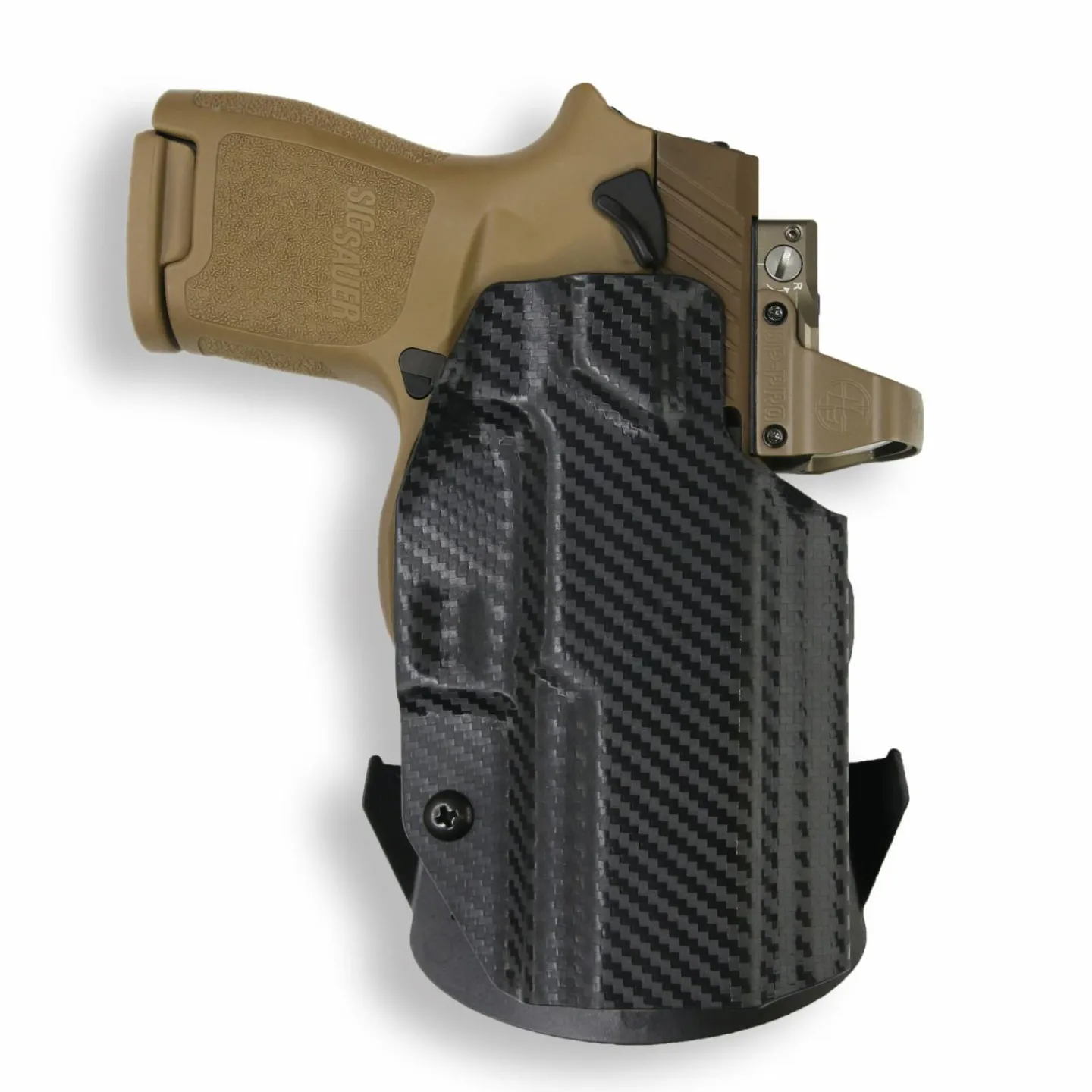 We The People Holsters Sig Sauer P320SC 9MM/.40SW Manual Safety Red Dot Optic Cut OWB Holster Hot