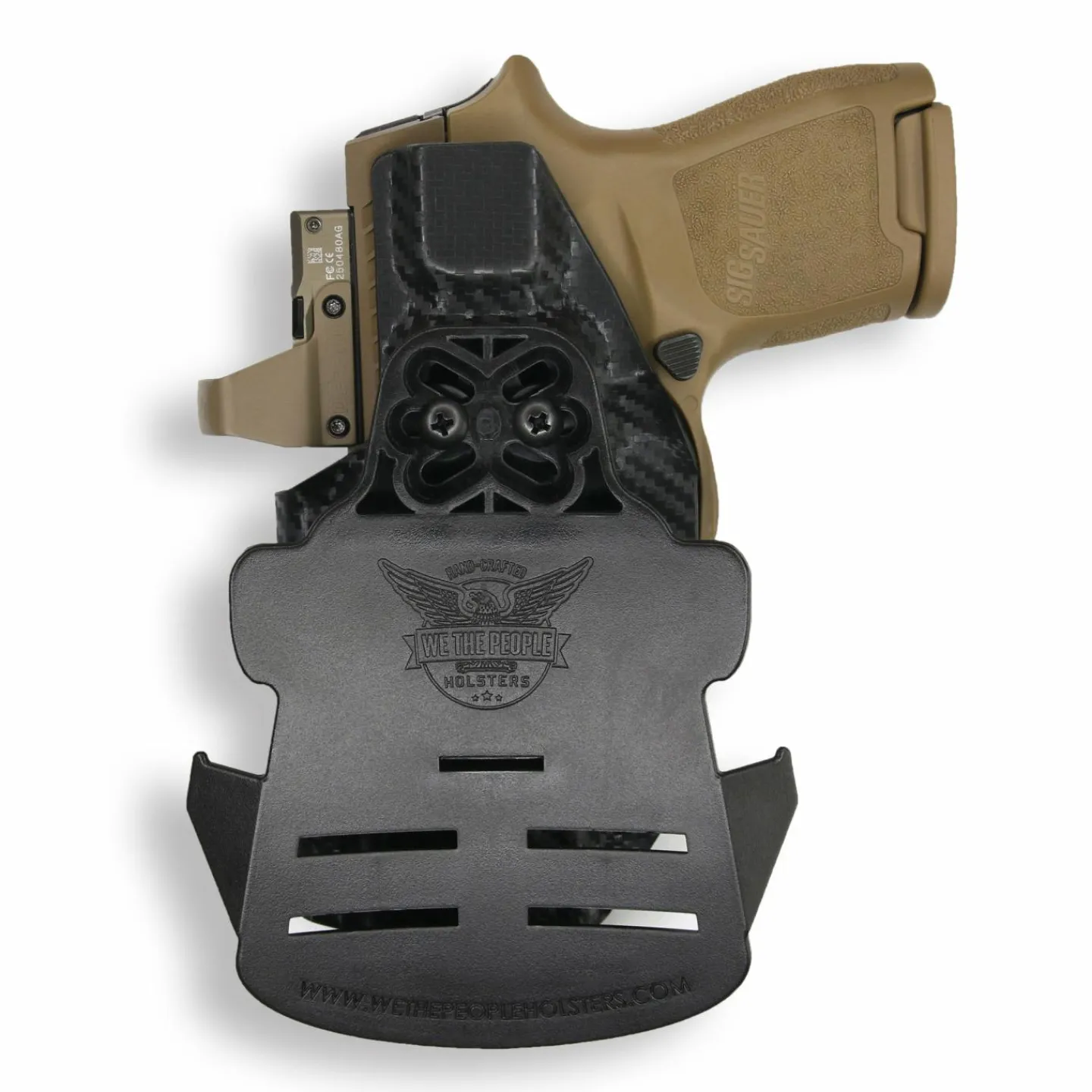 We The People Holsters Sig Sauer P320SC 9MM/.40SW Manual Safety Red Dot Optic Cut OWB Holster Hot