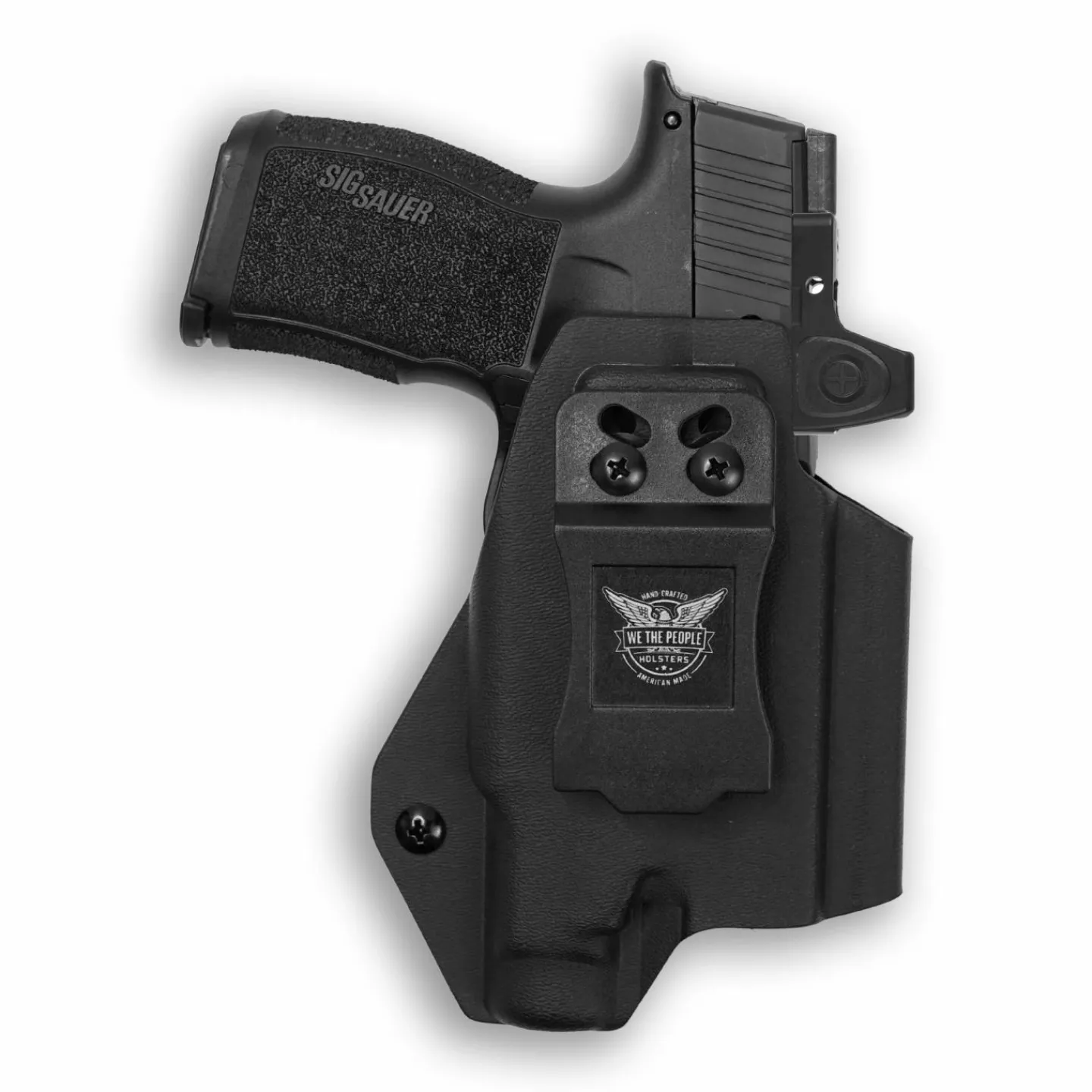 We The People Holsters Sig Sauer P365X with Streamlight TLR-7 Sub Light Red Dot Optic Cut IWB Holster Best