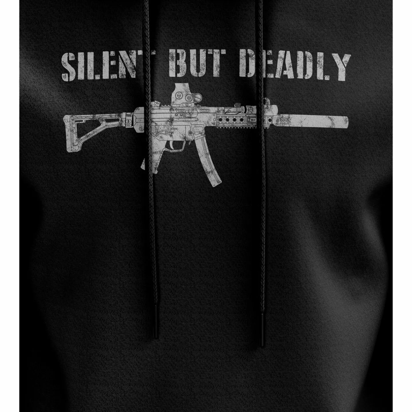 We The People Holsters Silent But Deadly Hoodie Black New