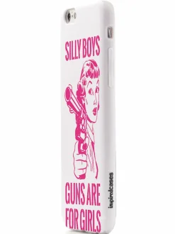 We The People Holsters Silly Boys, Guns are for Girls - Pink Text Case Hot