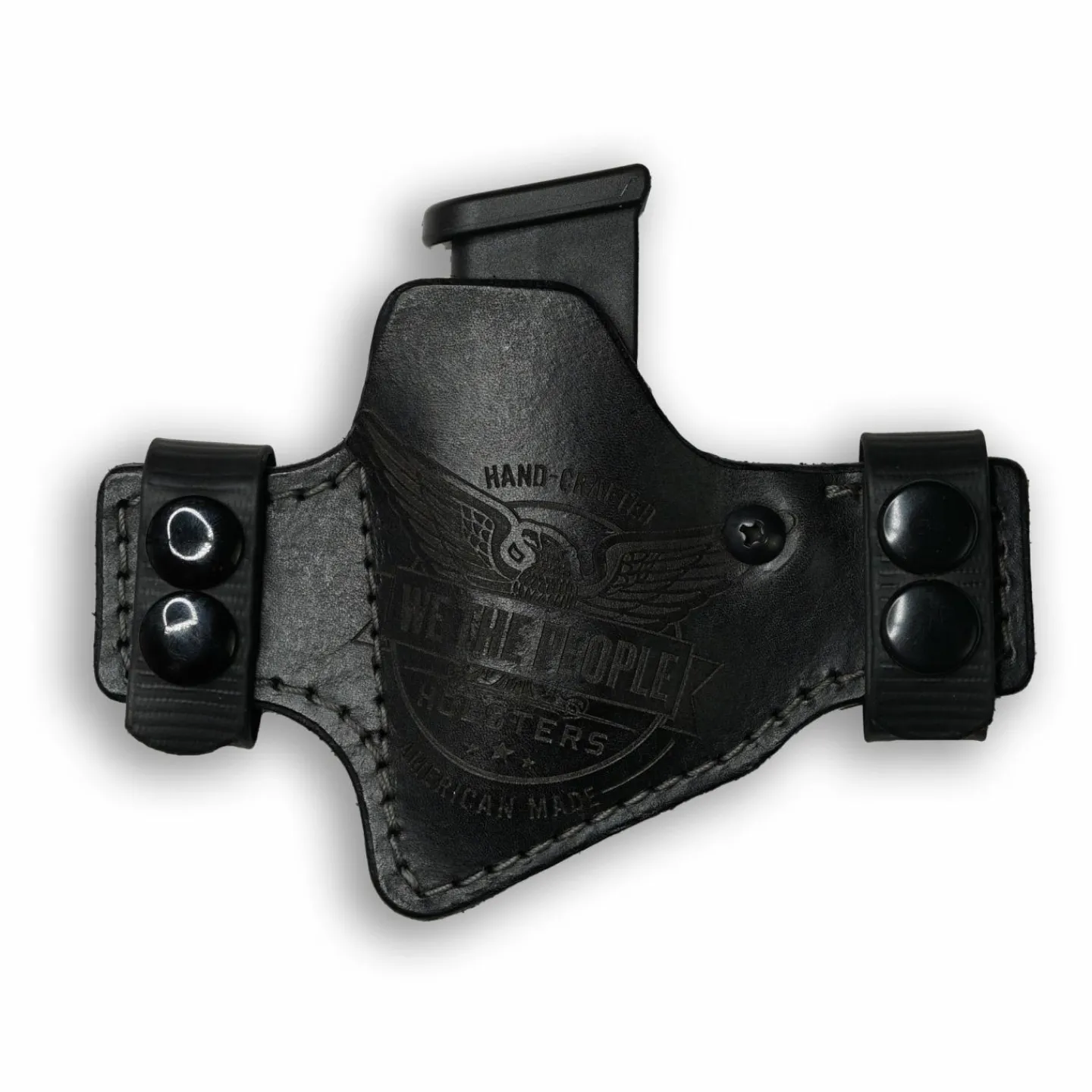 We The People Holsters Single Stack Sub Compact 9MM/.40 Independence Leather OWB Magazine Carrier / Holster Clearance