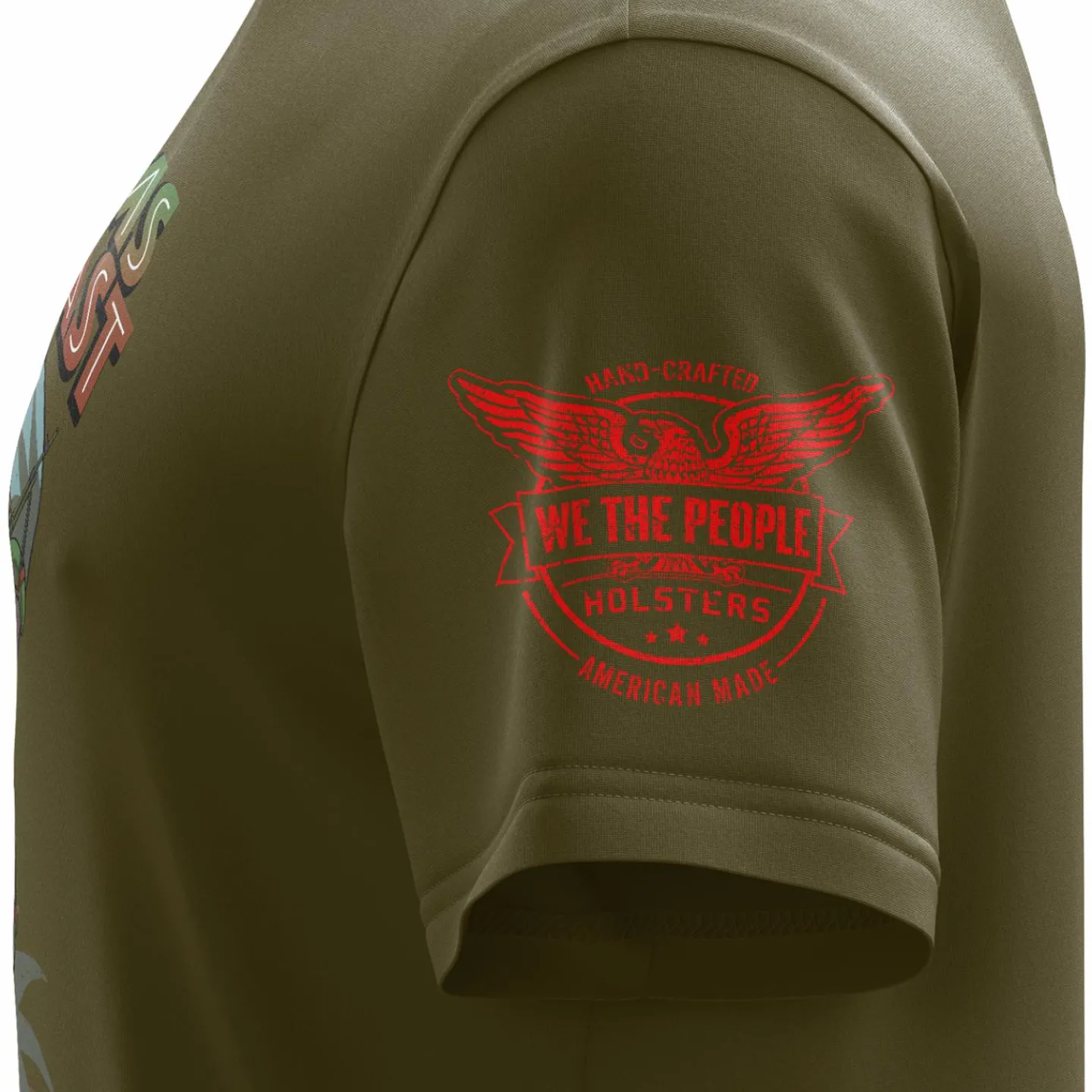 We The People Holsters Small Arms Enthusiast Short Sleeve Shirt Olive New