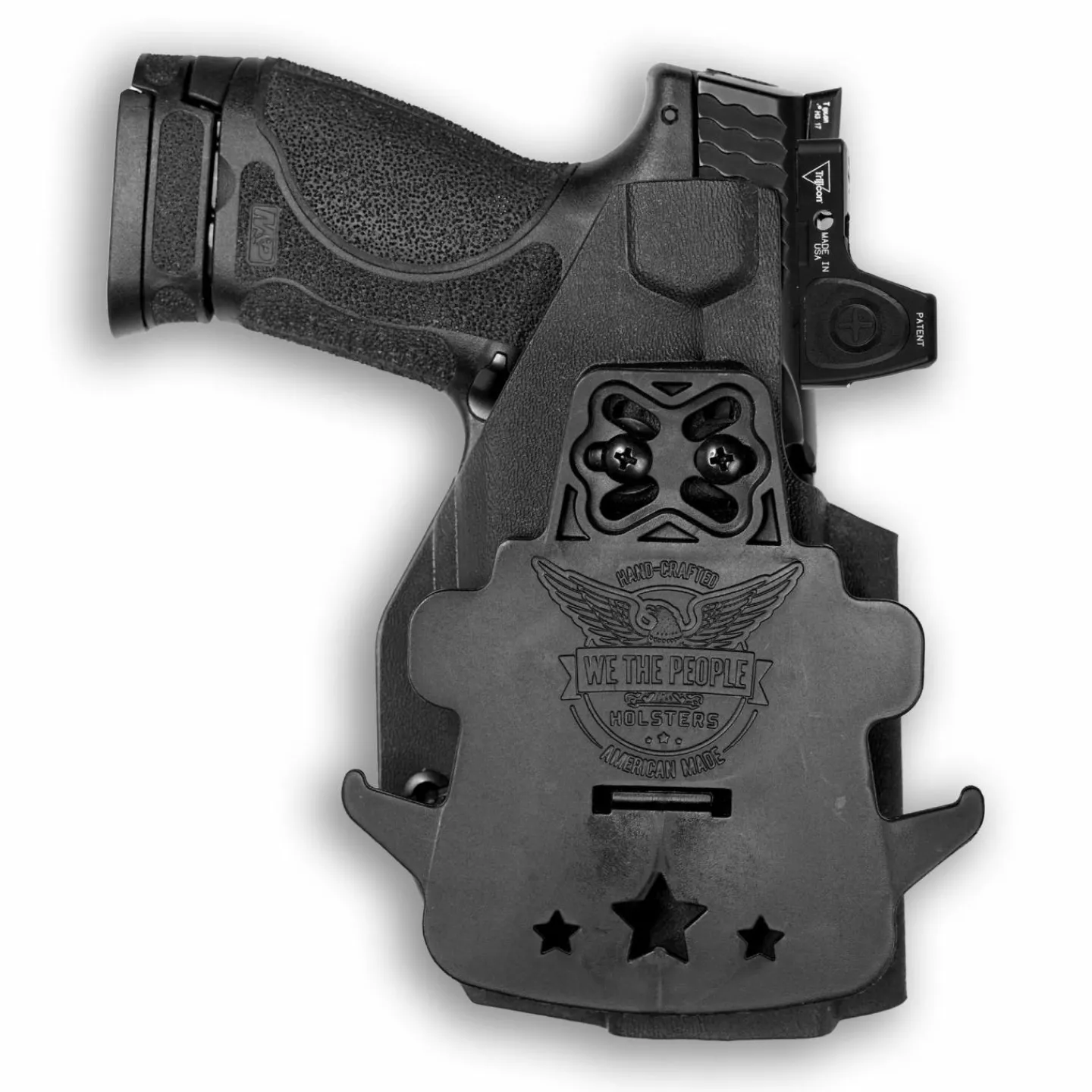 We The People Holsters Smith & Wesson M&P / M2.0 4"/4.25" Compact 9/40 Manual Safety with Streamlight TLR-8/8A Light Red Dot Optic Cut OWB Holster Hot