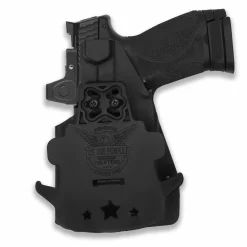 We The People Holsters Smith & Wesson M&P / M2.0 4"/4.25" Compact 9/40 Manual Safety with Olight Baldr S Light Red Dot Optic Cut OWB Holster Best