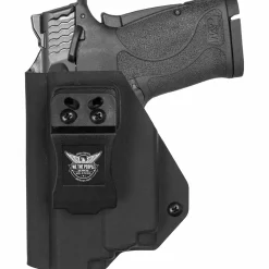We The People Holsters Smith & Wesson M&P 9 Shield EZ with Olight PL-Mini 2 Valkyrie IWB Holster Best
