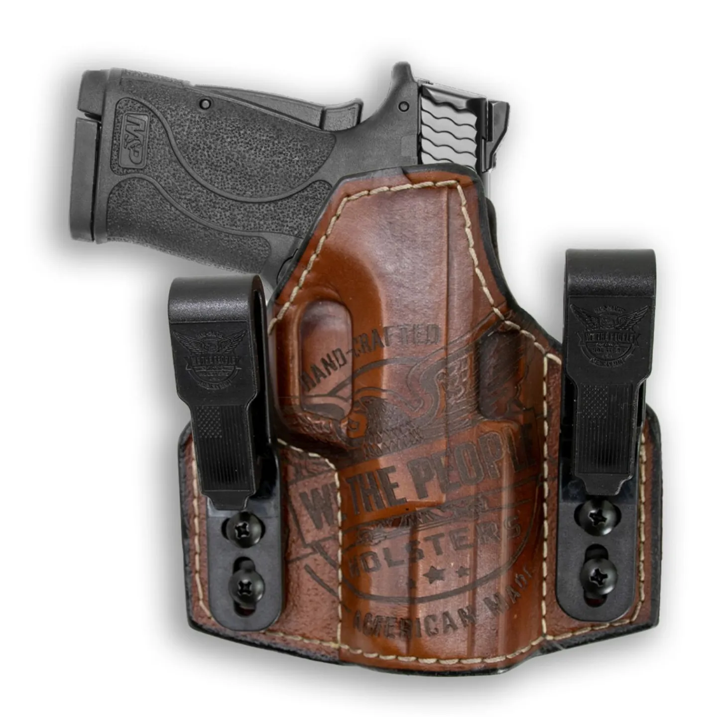 We The People Holsters Smith & Wesson M&P 9 Shield EZ Independence Leather IWB Holster
