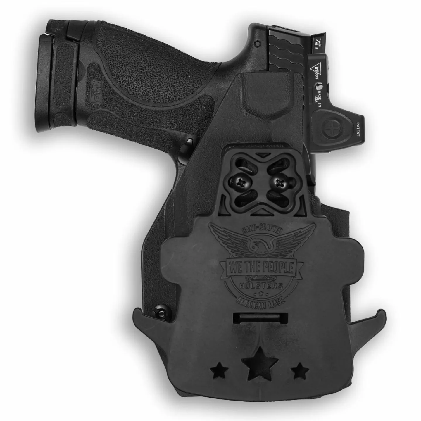 We The People Holsters Smith & Wesson M&P 9C/40C / M2.0 3.5"/3.6" Compact with Streamlight TLR-7/7A/7X Light Red Dot Optic Cut OWB Holster