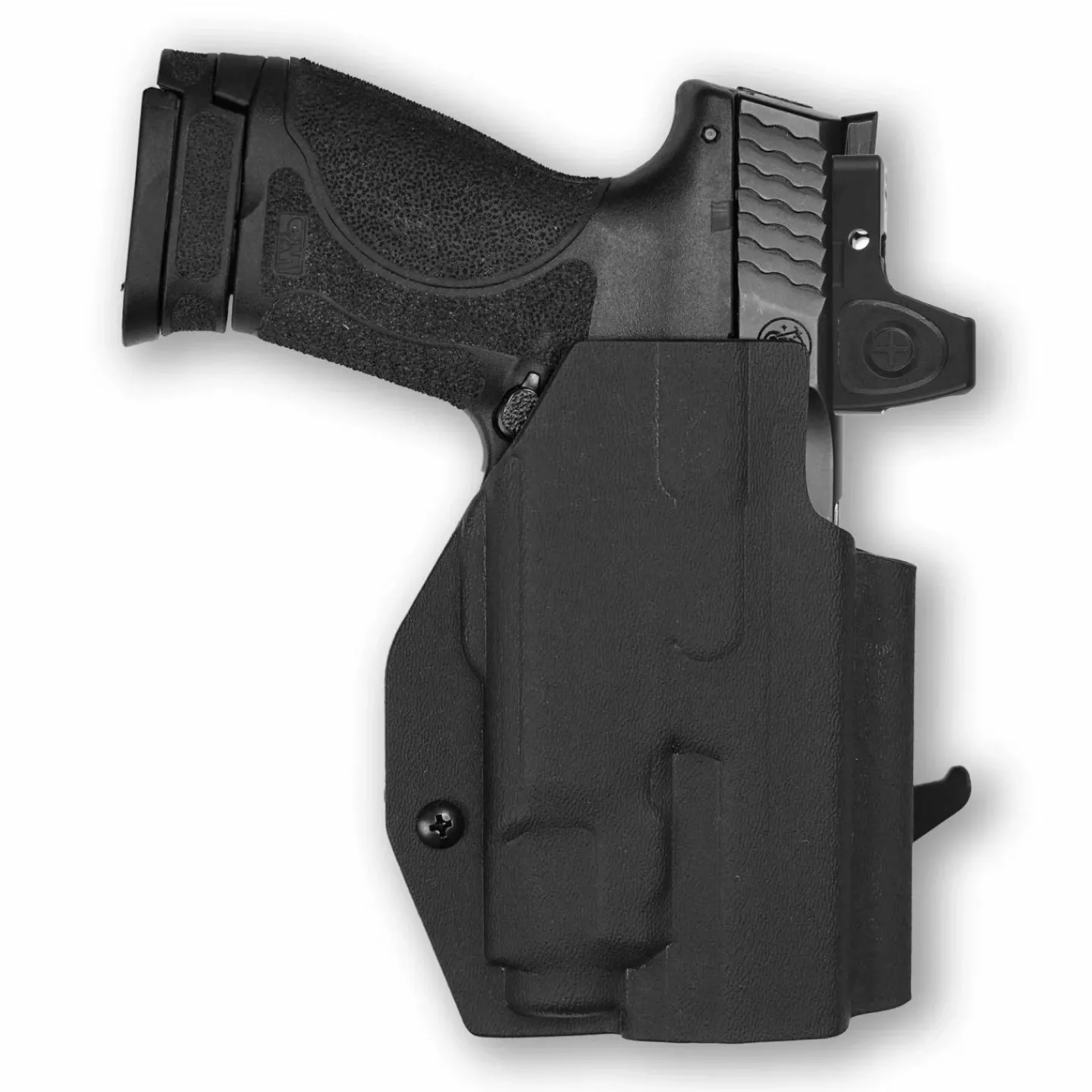 We The People Holsters Smith & Wesson M&P 9C/40C / M2.0 3.5"/3.6" Compact Manual Safety with Streamlight TLR-7/7A/7X Light Red Dot Optic Cut OWB Holster Hot