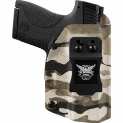 We The People Holsters Smith & Wesson M&P Shield / M2.0 with Integrated Crimson Trace Laser / Plus 9mm/.40/30 Super Carry IWB Holster Best