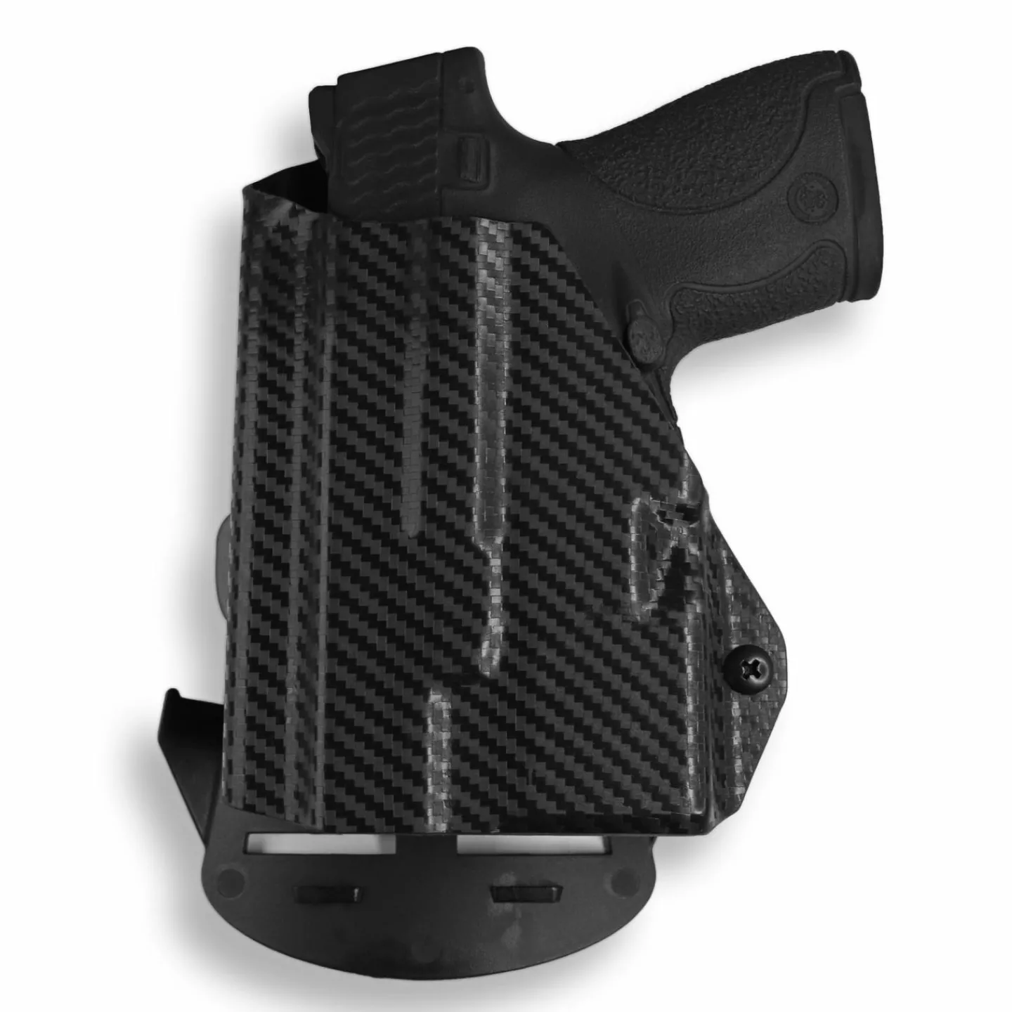We The People Holsters Smith & Wesson M&P Shield / M2.0 / Plus 9mm/.40/30 Super Carry with Streamlight TLR-6 Light/Laser OWB Holster Best