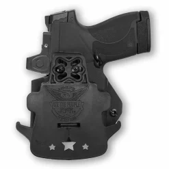 We The People Holsters Smith & Wesson M&P Shield / M2.0 / Plus 9MM/.40/30 Super Carry with Streamlight TLR-6 Light/Laser Red Dot Optic Cut OWB Holster Discount