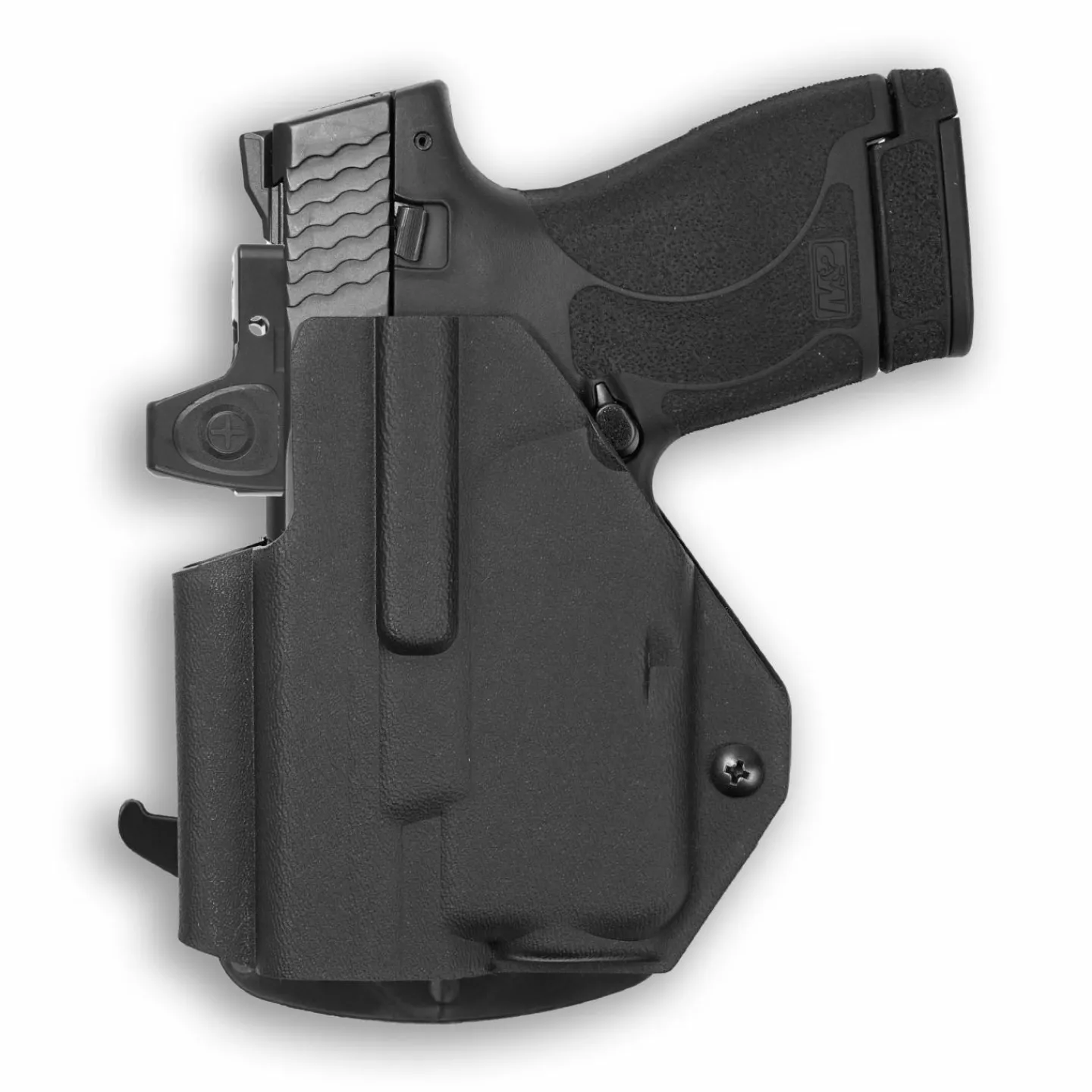 We The People Holsters Smith & Wesson M&P Shield / M2.0 / Plus 9MM/.40/30 Super Carry with Streamlight TLR-6 Light/Laser Red Dot Optic Cut OWB Holster Discount