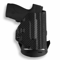 We The People Holsters Smith & Wesson M&P Shield / M2.0 Crimson Trace LG-489 Laser / Plus 9mm/.40/30 Super Carry OWB Holster Discount