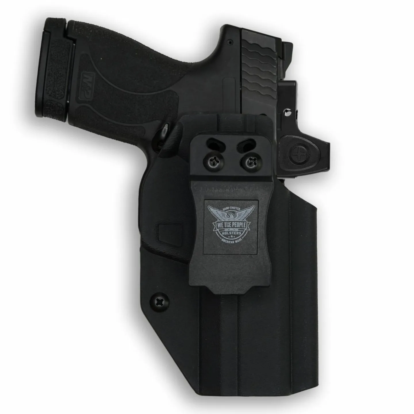 We The People Holsters Smith & Wesson Performance Center M&P 9 Shield Plus Carry Comp Red Dot Optic Cut IWB Holster Clearance