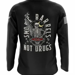 We The People Holsters Smoke Barrels Not Drugs Long Sleeve Shirt Black New
