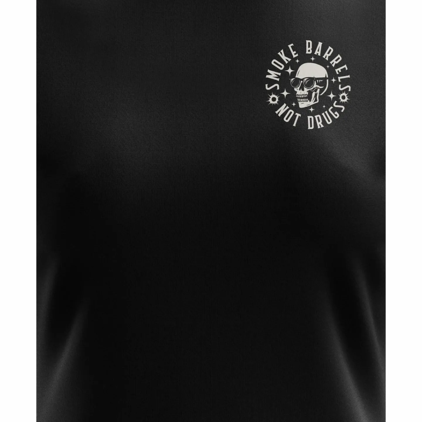 We The People Holsters Smoke Barrels Not Drugs Women's Short Sleeve Shirt Black Clearance