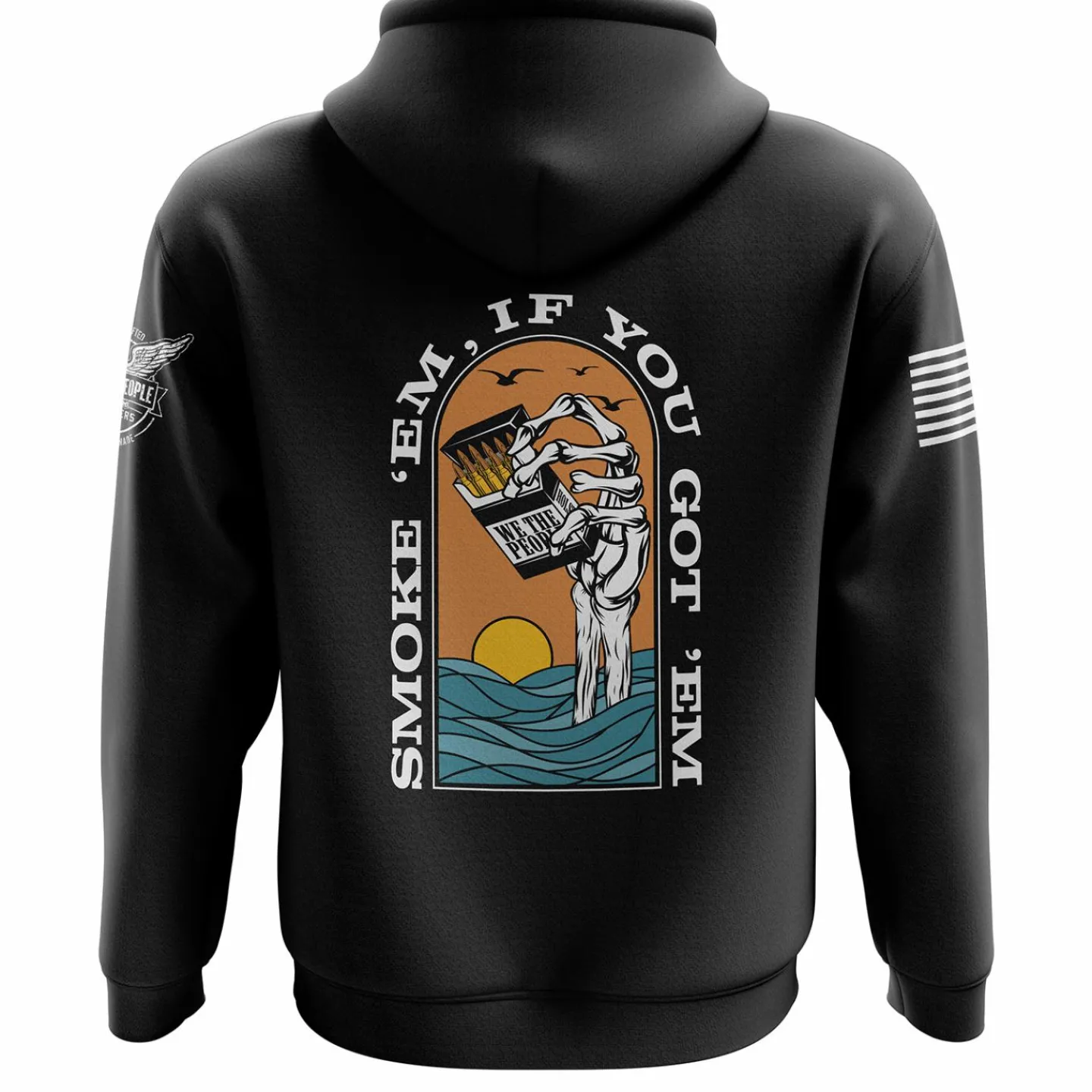 We The People Holsters Smoke 'Em Hoodie Black Discount