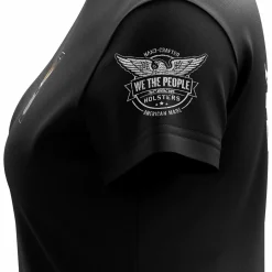 We The People Holsters Smoke 'Em Women's Short Sleeve Shirt Black