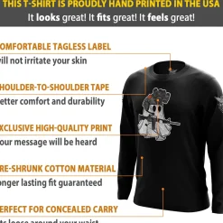 We The People Holsters Spector Ops Long Sleeve Shirt Black Best