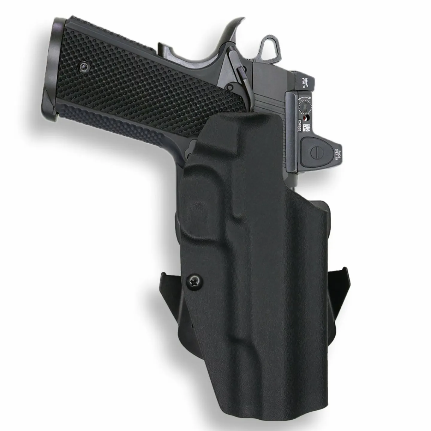 We The People Holsters Springfield 1911 5" 45ACP No Rail Only Red Dot Optic Cut OWB Holster Hot
