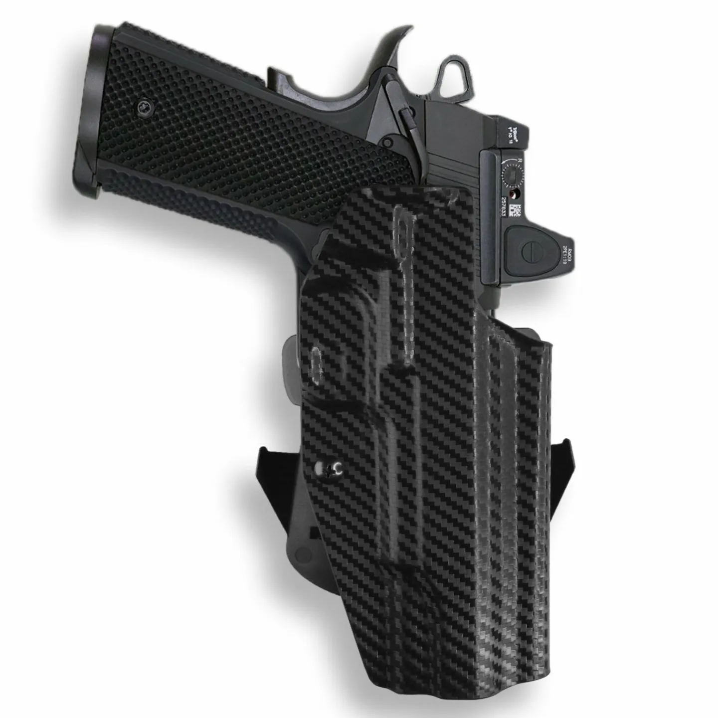 We The People Holsters Springfield 1911 5" 45ACP No Rail Only Red Dot Optic Cut OWB Holster Hot