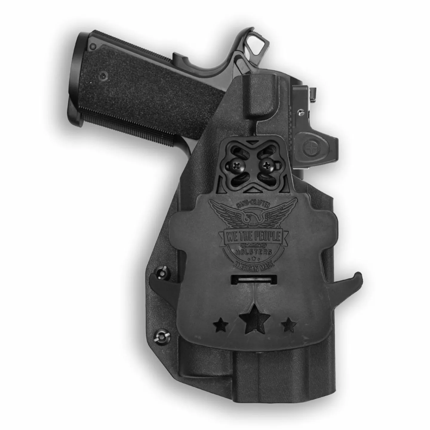 We The People Holsters Springfield 1911 5" 45ACP with Streamlight TLR-1/1S/HL Light Red Dot Optic Cut OWB Holster Clearance