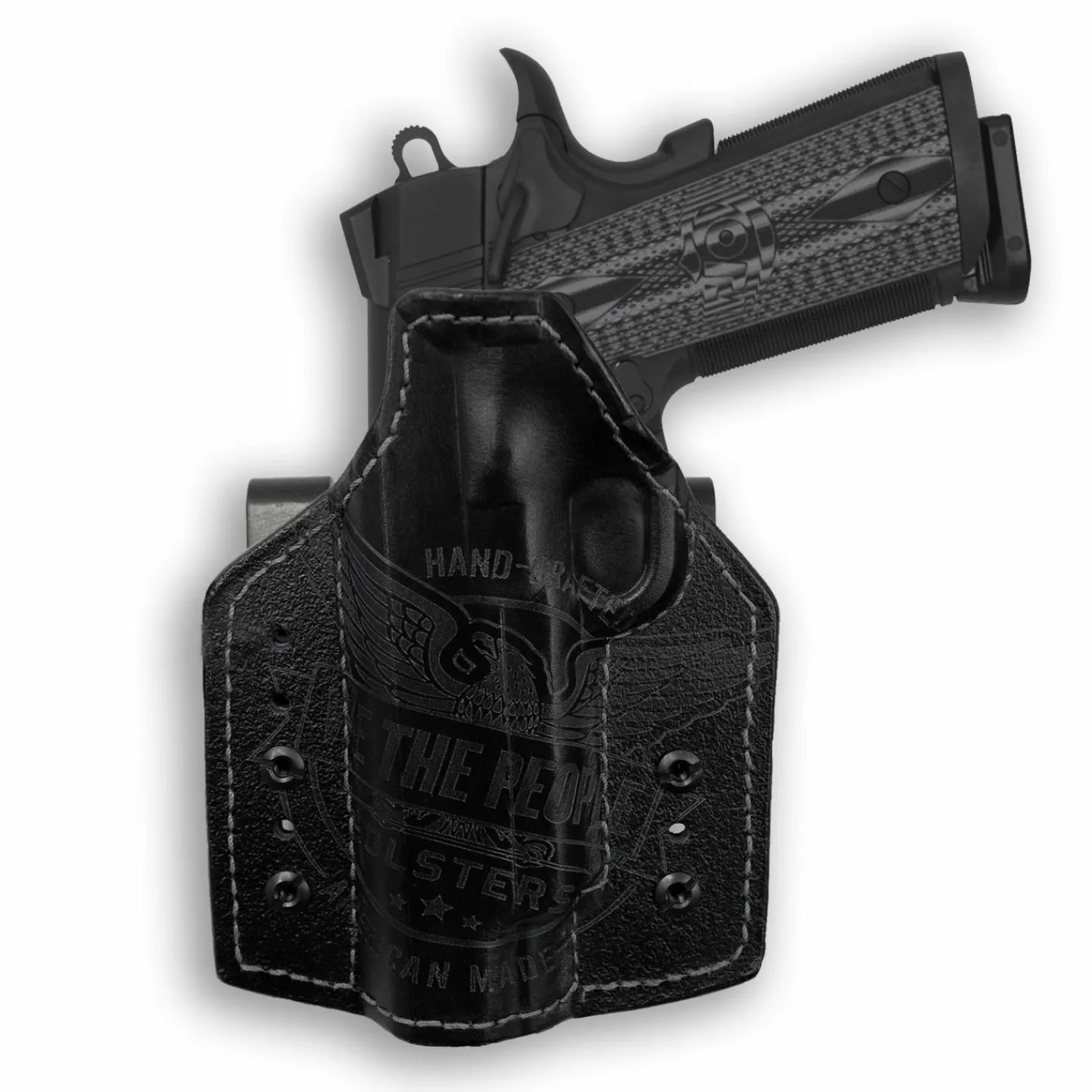 We The People Holsters Springfield 1911 5" With Rail Only Independence Leather IWB Holster