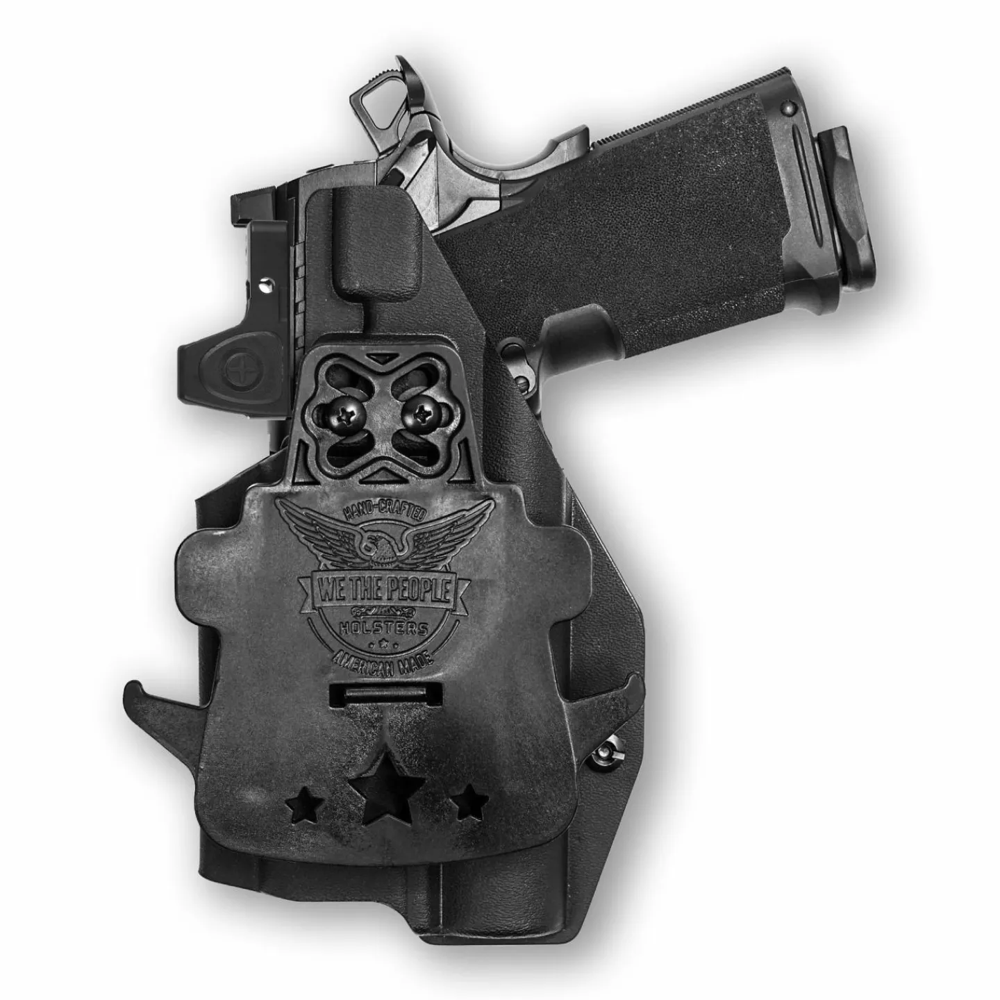 We The People Holsters Springfield 1911 DS Prodigy AOS 4.25" with Streamlight TLR-1/1S/HL Light Red Dot Optic Cut OWB Holster Clearance