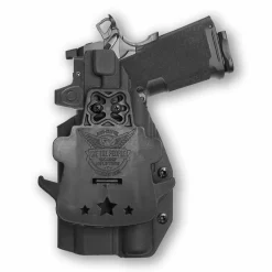 We The People Holsters Springfield 1911 DS Prodigy Comp AOS 5" with Surefire X300U-A Light Red Dot Optic Cut OWB Holster Hot