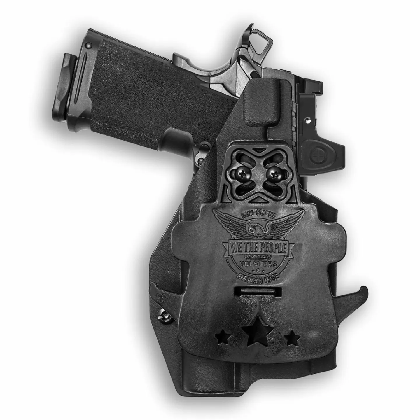 We The People Holsters Springfield 1911 DS Prodigy Comp AOS 5" with Streamlight TLR-1/1S/HL Light Red Dot Optic Cut OWB Holster Hot