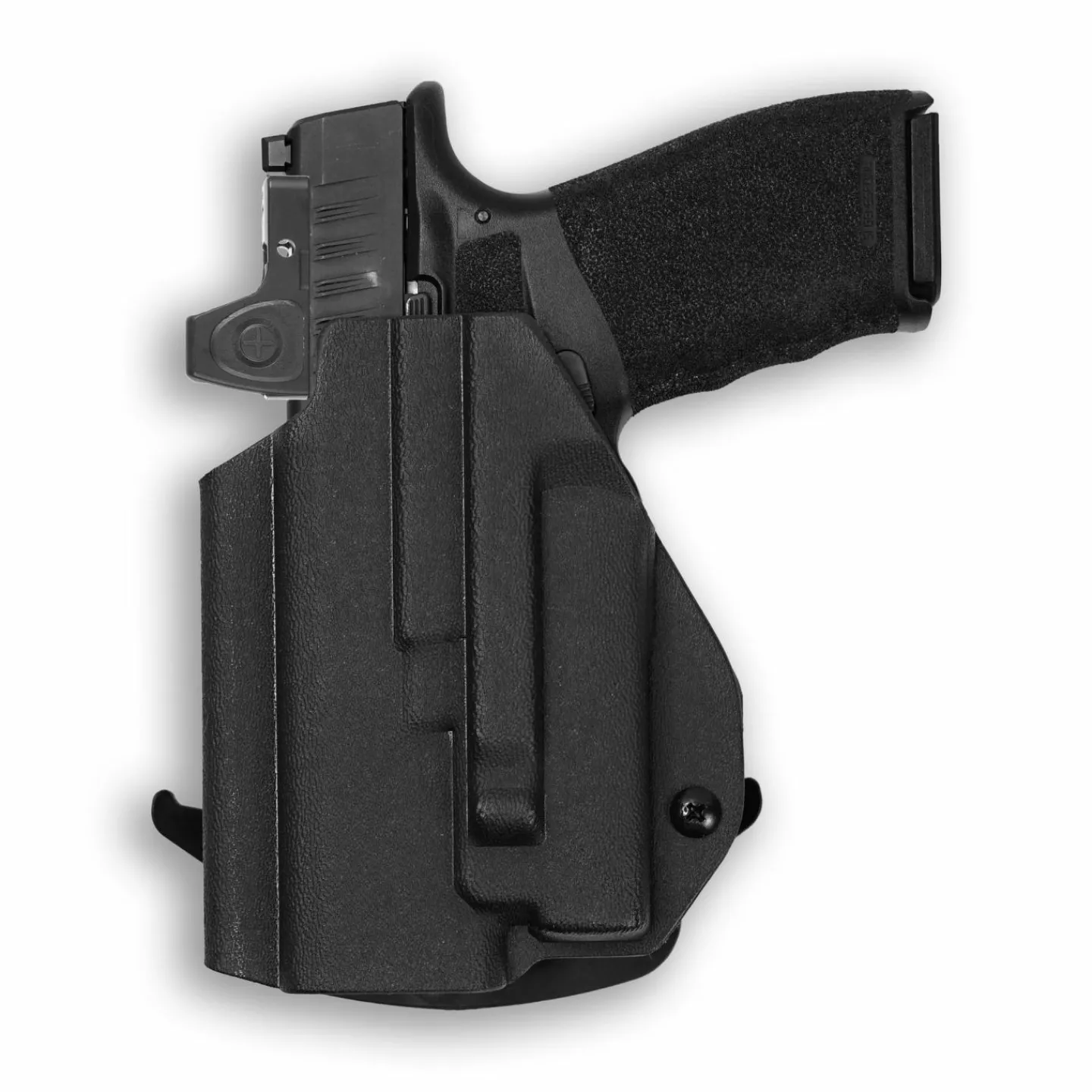 We The People Holsters Springfield Hellcat Pro with Olight PL-Mini 2 Valkyrie Red Dot Optic Cut OWB Holster Best