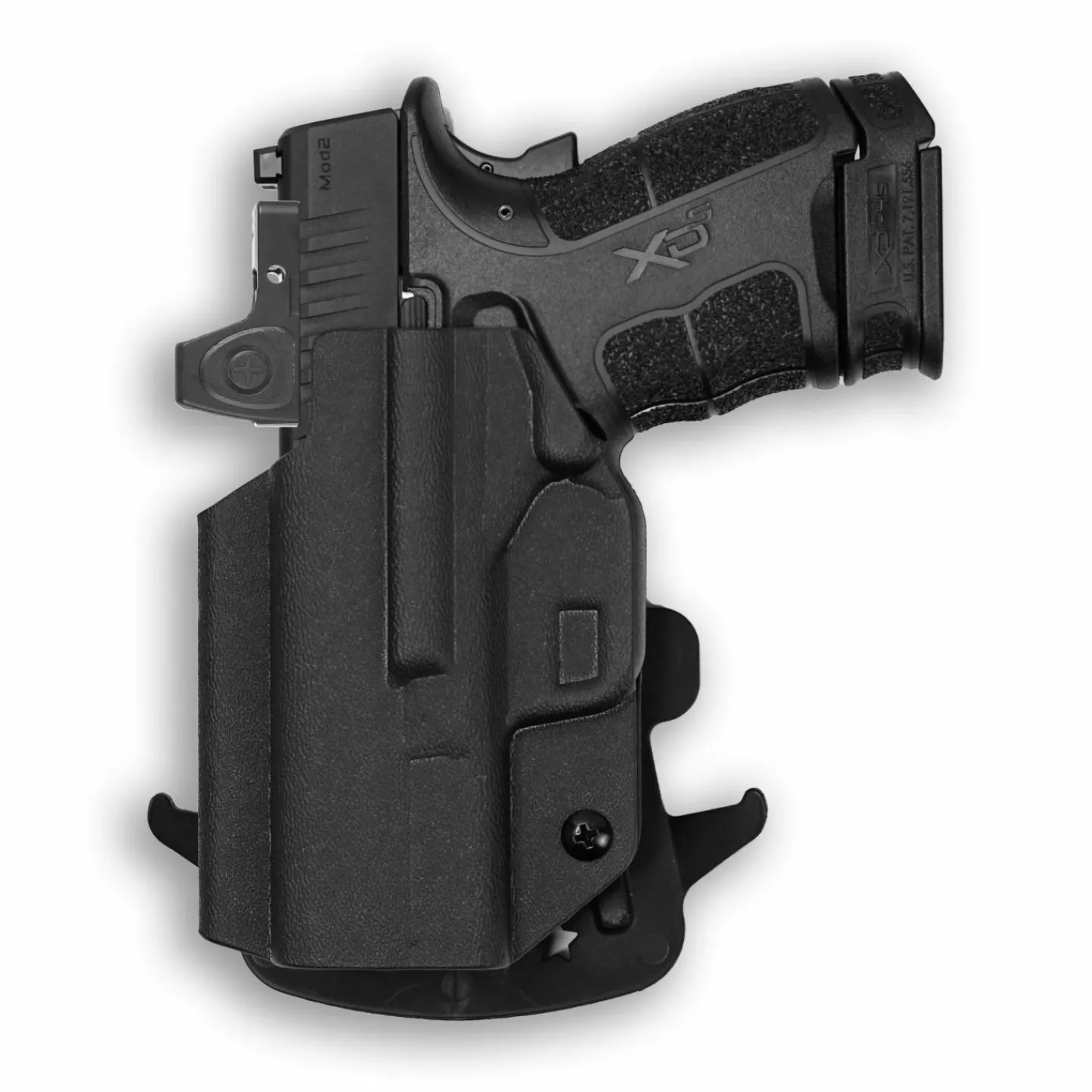 We The People Holsters Springfield XD-S Mod.2 OSP 3.3" 45ACP Red Dot Optic Cut OWB Holster New