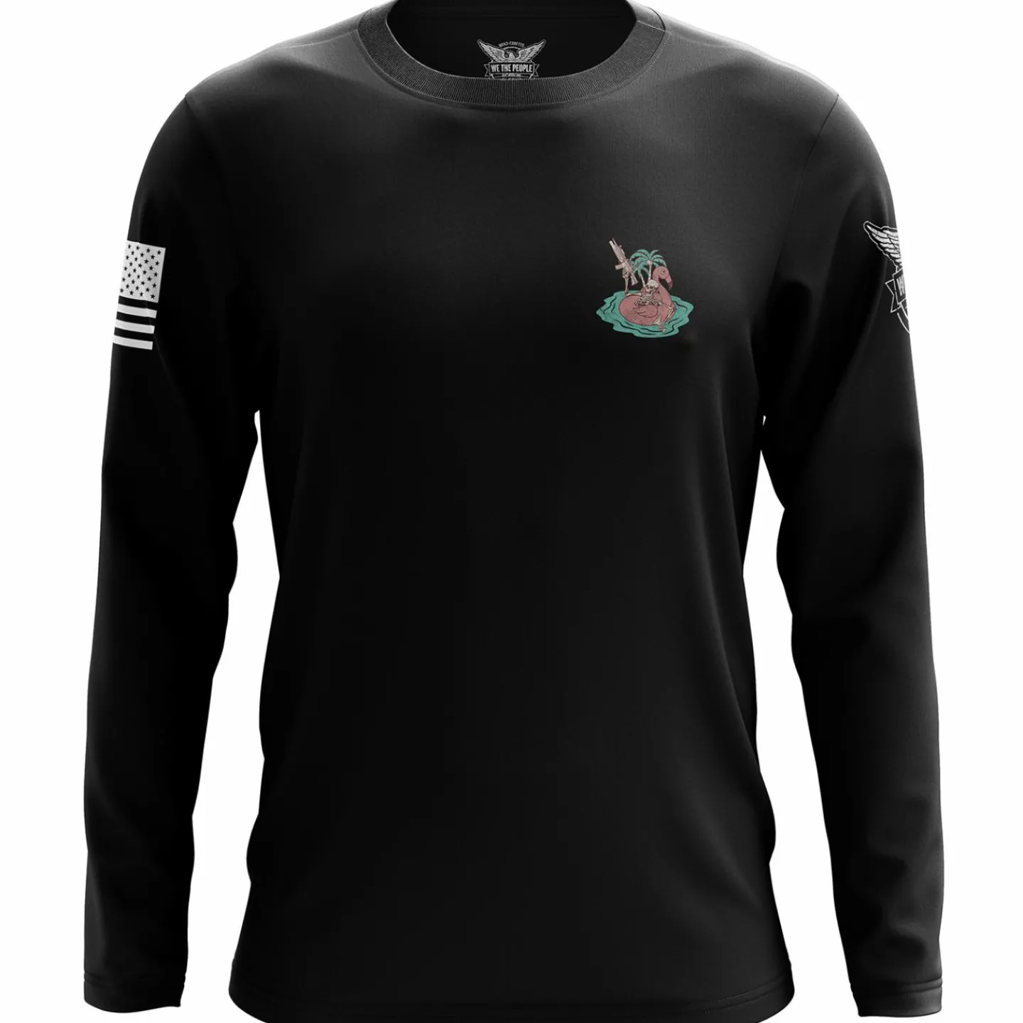 We The People Holsters Stay Salty Long Sleeve Shirt Black Best