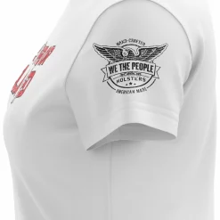 We The People Holsters Stay Strapped Women's Short Sleeve Shirt New