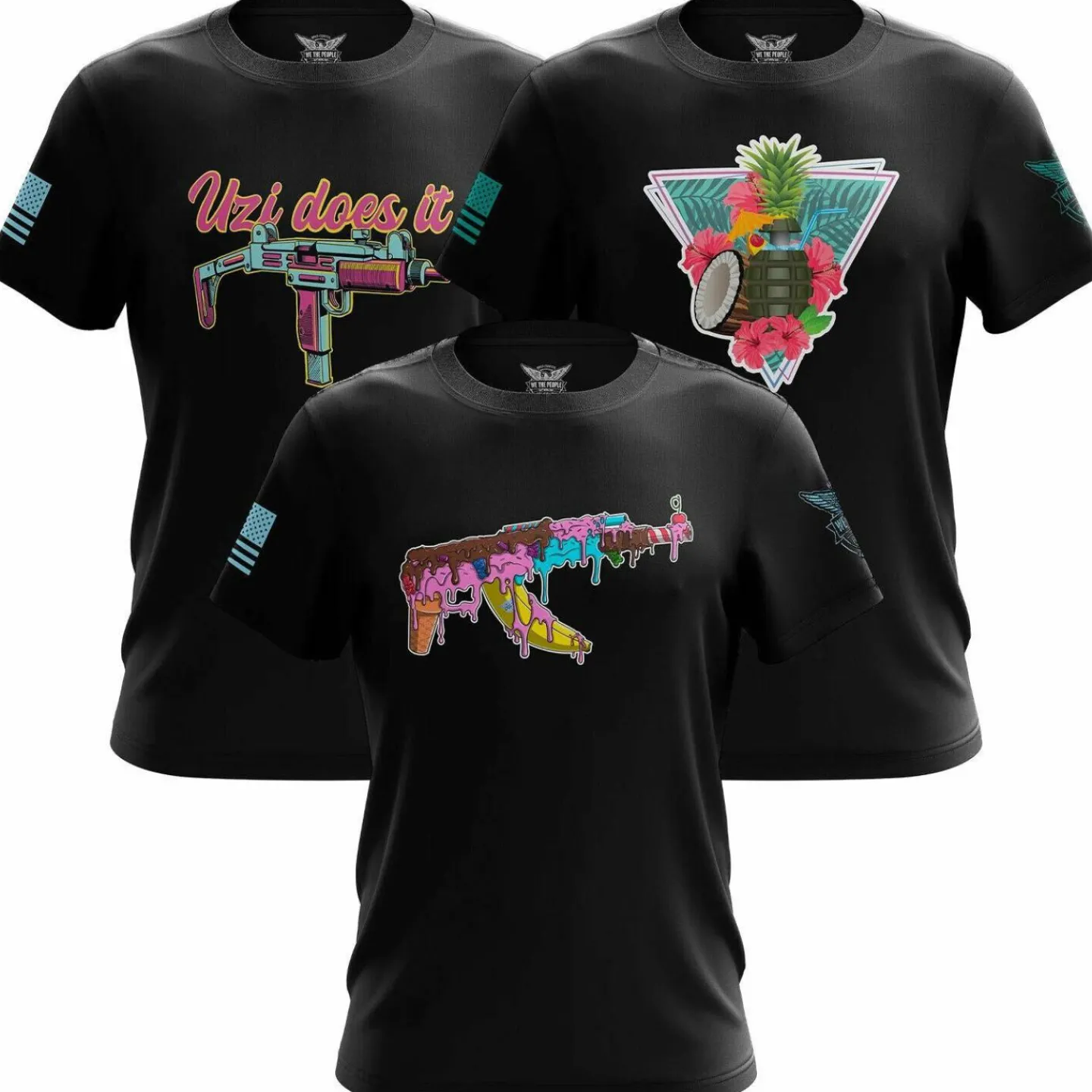 We The People Holsters Sundae Gunday Shirt Bundle Black Sale