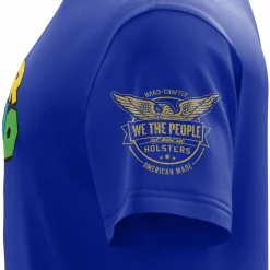 We The People Holsters Super Daddio Short Sleeve Shirt Blue New