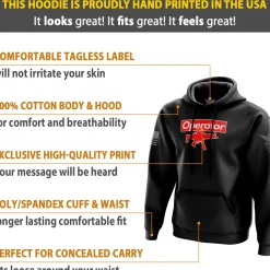 We The People Holsters Supreme Operator Hoodie Black Outlet
