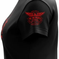 We The People Holsters Tactical Love Women's Short Sleeve Shirt Black Clearance