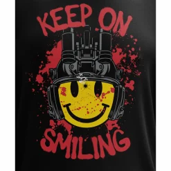We The People Holsters Tactical Smiley Face Long Sleeve Shirt Black Best