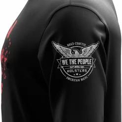 We The People Holsters Tactical Smiley Face Long Sleeve Shirt Black Best