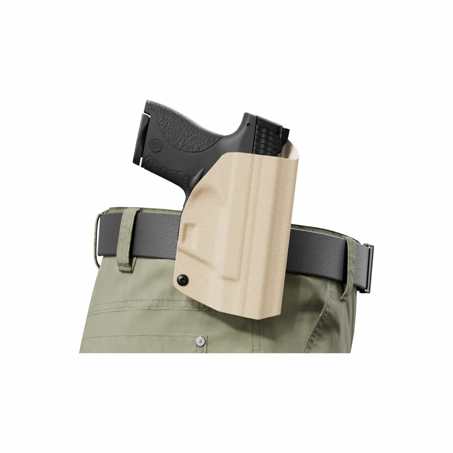 We The People Holsters Tan Custom Printed Holster - OWB Kydex Holster Outlet