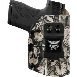 We The People Holsters Tan Spartan Camo Custom Printed Holster - IWB Kydex Holster Outlet