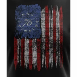We The People Holsters Tattered '76 Flag Women's Short Sleeve Shirt Black Discount