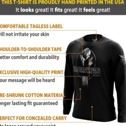 We The People Holsters The Best Defense Long Sleeve Shirt Black Outlet