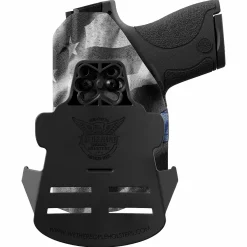 We The People Holsters Thin Blue Line Kydex OWB Paddle holster Custom Designed Paddle Best