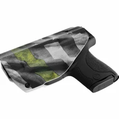 We The People Holsters Thin Green Line Custom Printed Holster - IWB Kydex Holster - Military Support Holster Sale